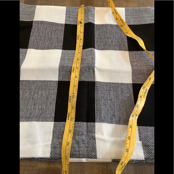 Burlap farmhouse Buffalo check pillow covers❤️❤️ - Picture 9 of 11